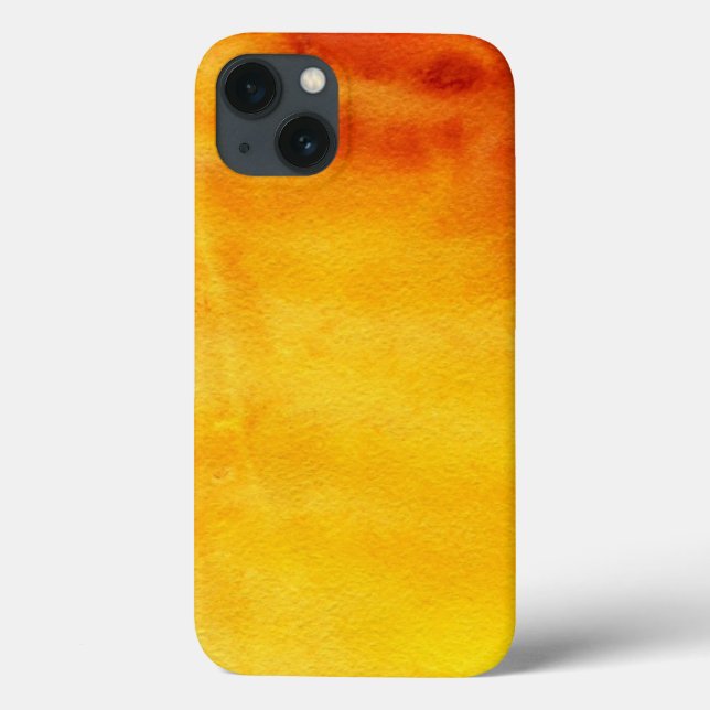 Coques Case-Mate iPhone Arrière - plan peint à la main 6 d'aquarelle (Verso)