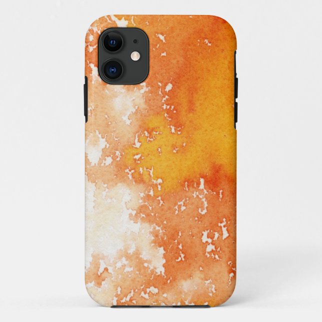 Coques Case-Mate iPhone Arrière - plan peint à la main abstrait (Dos)