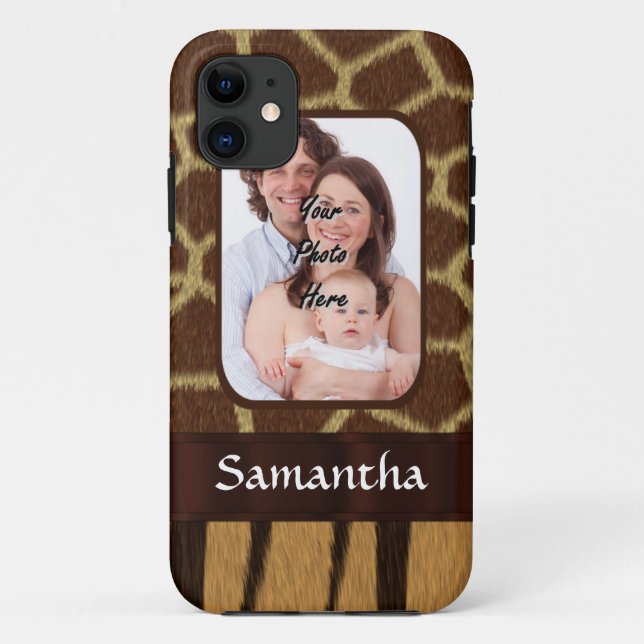 Coques Case-Mate iPhone arrière - plan photo poster de animal (Dos)