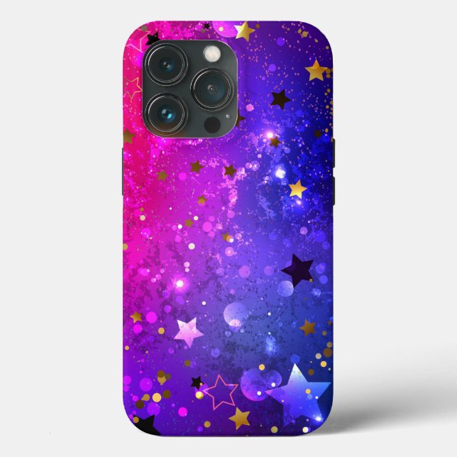 Coques Case-Mate iPhone Arrière - plan rose brillant (Verso)