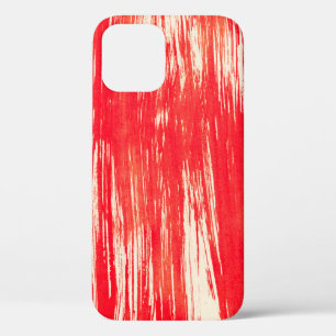 Case-Mate iPhone Case Arrière - plan rouge Abstrait de l'aquarelle