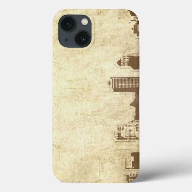 Coques Case-Mate iPhone Arrière - plan sale de ville (Verso)