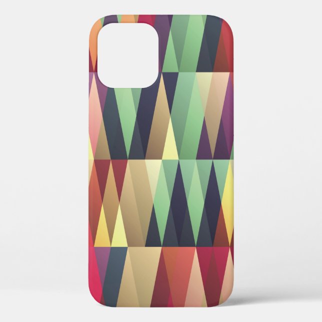 Coques Case-Mate iPhone Arrière - plan sans couture avec beaucoup de trian (Verso)