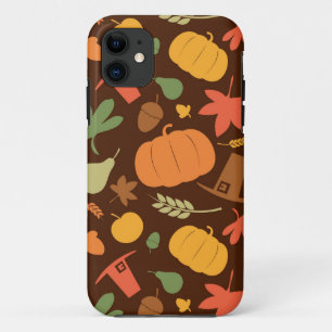 Coque Case-Mate Pour iPhone Arrière - plan sans soudure à l'automne, jour de T