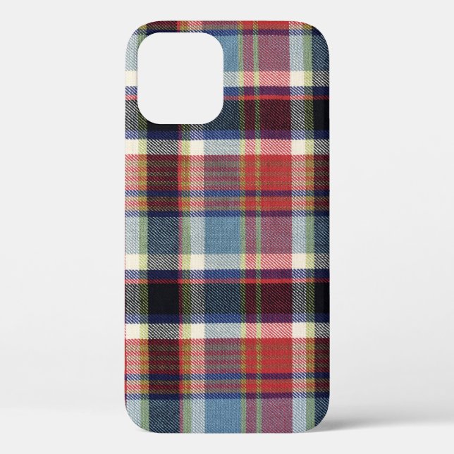 Coques Case-Mate iPhone Arrière - plan Textile carré Texture (Verso)