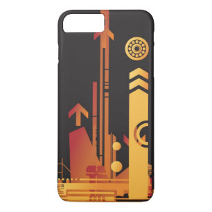 Coques Pour iPhone Arrière - plan tramé technique 2