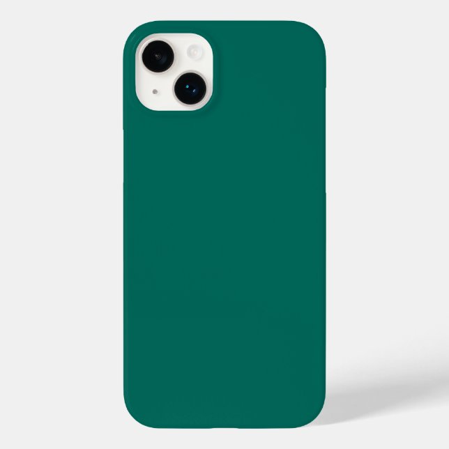 Coques Case-Mate iPhone Arrière - plan turquoise à si vous le souhaitez (Verso)