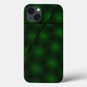 iPhone 13 Case Arrière - plan vert Abstrait