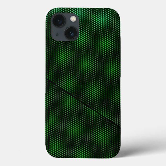 Coques Case-Mate iPhone Arrière - plan vert abstrait (Verso)