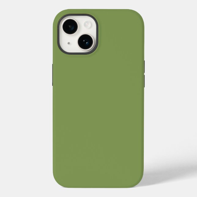 Coques Case-Mate iPhone Arrière - plan vert de mousse tendance cette coule (Verso)