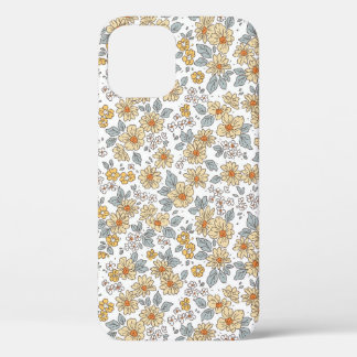 Case-Mate iPhone Case arrière - plan vintage fleuri. Modèle floral avec