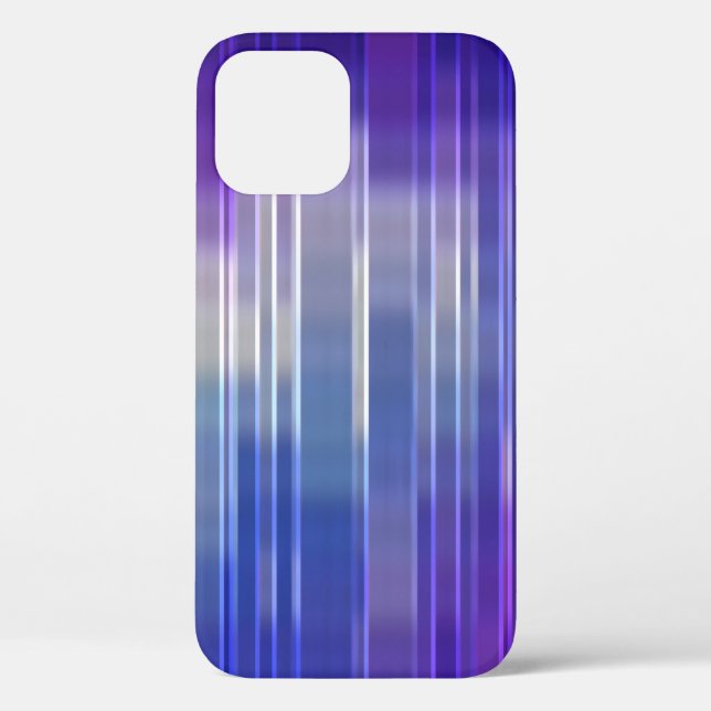 Coques Case-Mate iPhone arrière - plan violet abstrait. lignes verticales  (Verso)
