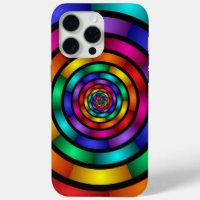 Arrondi et psychédélique coloré Art moderne fracta