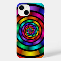 Arrondi et psychédélique coloré Art moderne fracta