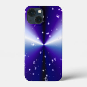 Etui iPhone Case-Mate Arrosage avec étoiles sur bleu violet noir arc-en-