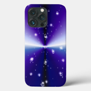 Case-Mate iPhone Case Arrosage avec étoiles sur bleu violet noir arc-en-