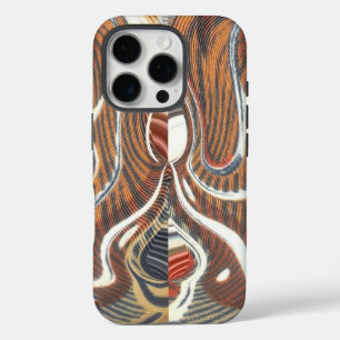 Coque iPhone 16 Pro Art Abstrait africain