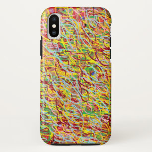 Case-Mate iPhone Case art abstrait avec le griffonnage, très coloré