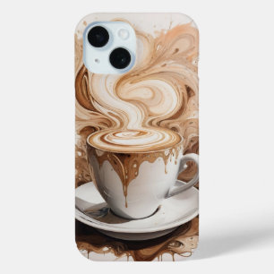 Coque Case-Mate iPhone Art Abstrait de Cappuccino