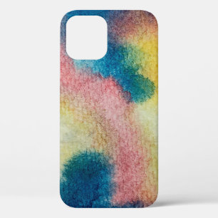 Case-Mate iPhone Case Art Abstrait de l'encre vive et colorée et de l'aq