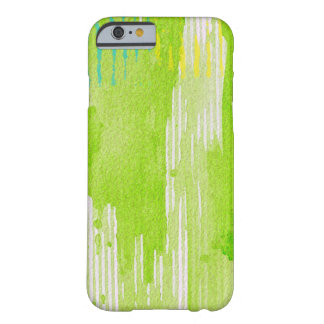 Coque iPhone 6 Barely There art abstrait de vert de chaux
