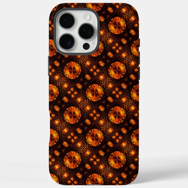 Coques Case-Mate iPhone Art abstrait élégant boho moderne or #507 (Verso)