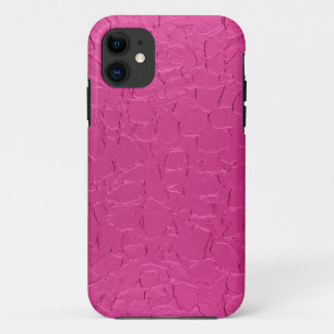 Case-Mate iPhone Case Art Abstrait en métal rose chaud