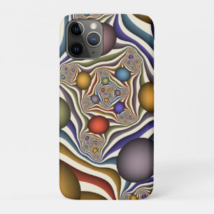 Case-Mate iPhone Case Art abstrait fractal moderne coloré en vol