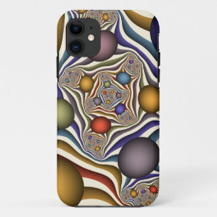 Case-Mate iPhone Case Art abstrait fractal moderne coloré en vol