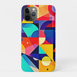 Case-Mate iPhone Case Art abstrait géométrique vibrant