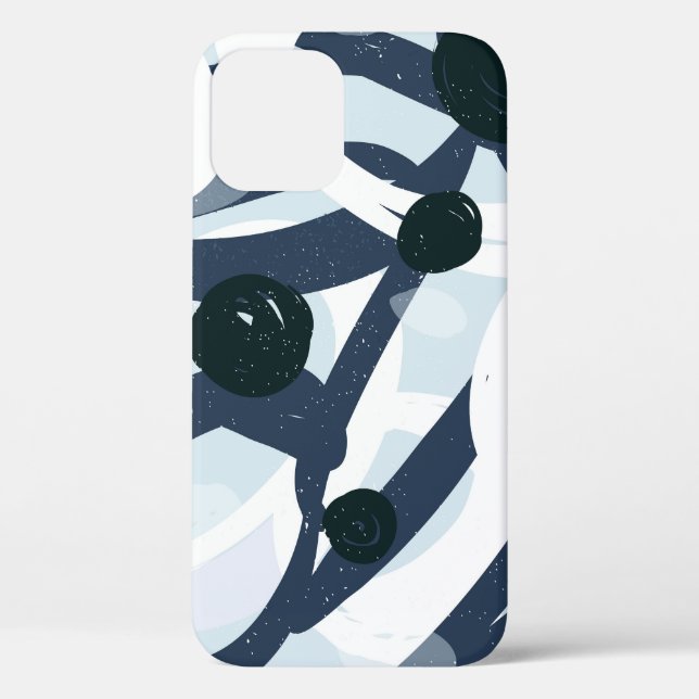 Coques Case-Mate iPhone Art Abstrait : Illustration de peinture transparen (Verso)