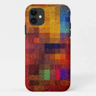 Coques Pour iPhone Art Abstrait mosaïque | Motif géométrique moderne 