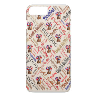 Case-Mate iPhone Case Art anglais de mot de chiot de bouledogue