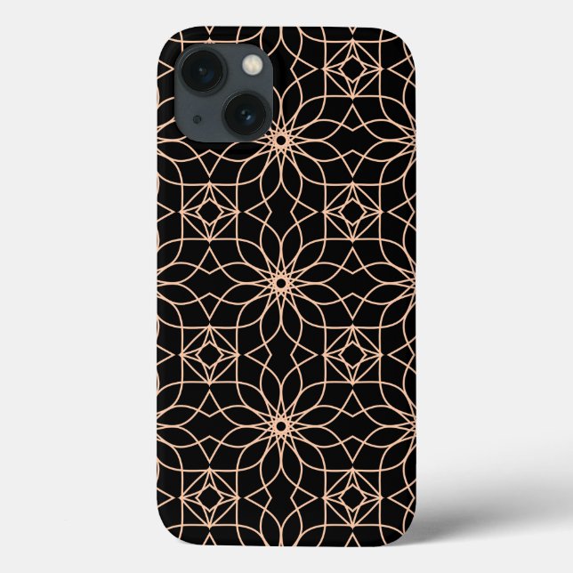 Coques Case-Mate iPhone Art arabe Motif géométrique islamique (Verso)