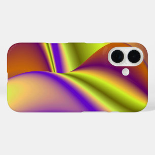 Coque Pour iPhone 16 Art arc-en-ciel Abstrait 3D