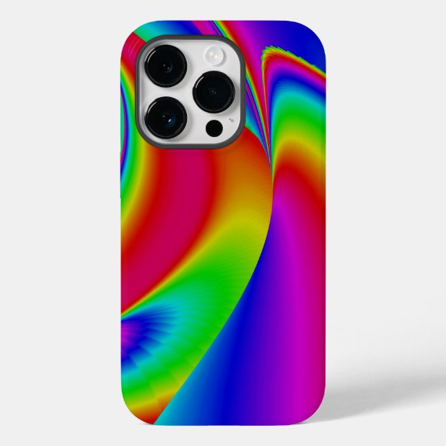 Coques Case-Mate iPhone Art arc-en-ciel Abstrait 3D (Verso)