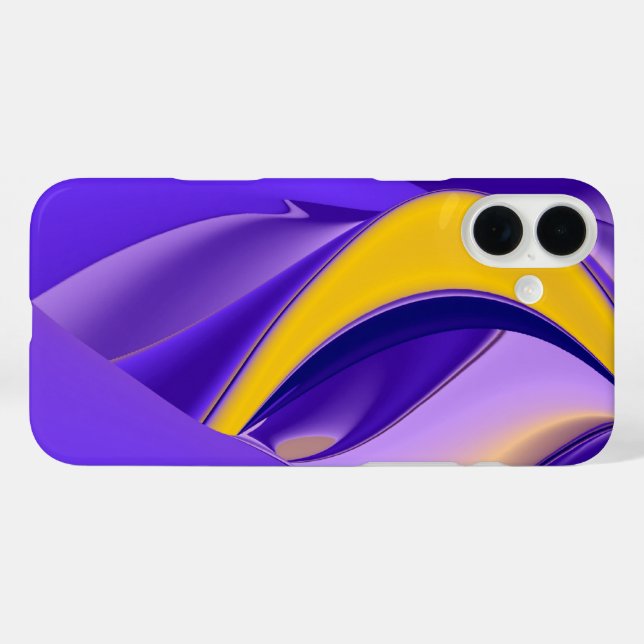 Coques Case-Mate iPhone Art arc-en-ciel Abstrait 3D (Verso (horizontal))