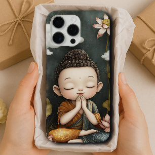 Coque iPhone 16 Pro Max Art Bouddha migre Peaceful Zen Conception de médit
