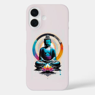 Coque Pour iPhone 16 Art Bouddha Zen