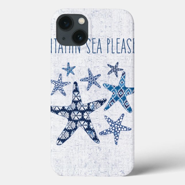 Coques Case-Mate iPhone Art côtier | Vitamine Mer S'il vous plaît (Verso)