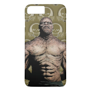 Coque iPhone 7 Plus Art de bande dessinée de Croc de tueur du peloton