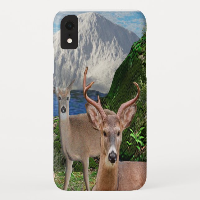 Coques Case-Mate iPhone Art de cerf (Dos)
