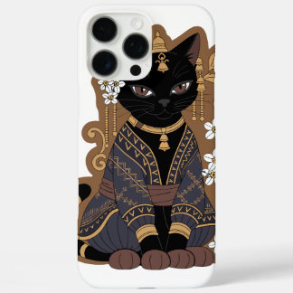 Coque iPhone 16 Pro Max Art de chat javanais 