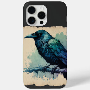 Coque Case-Mate iPhone Art de corbeau à l'aquarelle enchanteur : Audacieu