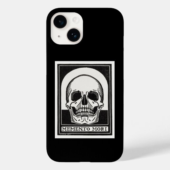 Coques Case-Mate iPhone Art de crâne Memento Mori (Verso)