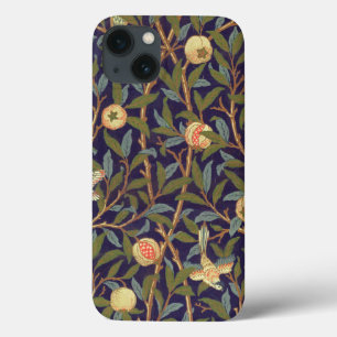 Etui iPhone 13 Art de cru d'oiseau et de grenade de William