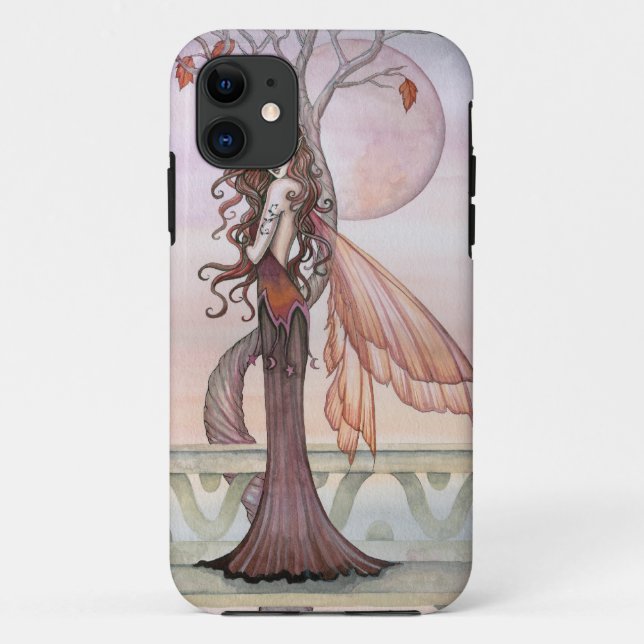 Coques Case-Mate iPhone Art de fantasy de fée gothique d'automne (Dos)
