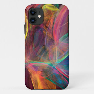 Coques Pour iPhone Art de fractale d'arc-en-ciel