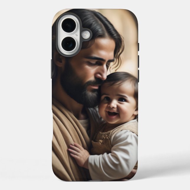 Coques Case-Mate iPhone art de Jésus (Verso)
