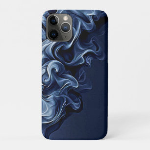 Case-Mate iPhone Case Art de la fumée bleue émotionnelle